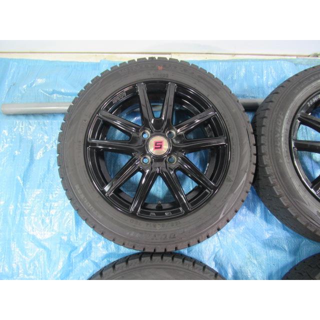155/65R14 スタッドレスタイヤ DUNLOP KYOHO 14インチ 4.5J 4H 100