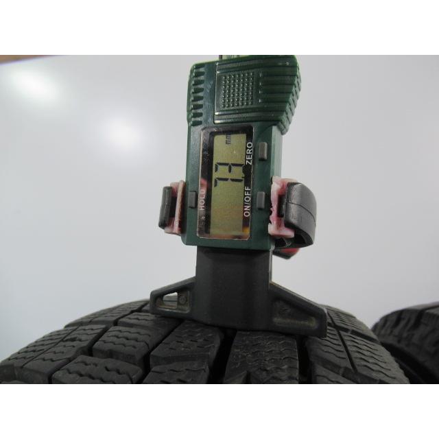 155/65R14 75Q スタッドレスタイヤ DUNLOP WINTERMAXX WM02 エア漏点検済 バリ溝9分 2024年製 中古4本セット Z02138_1