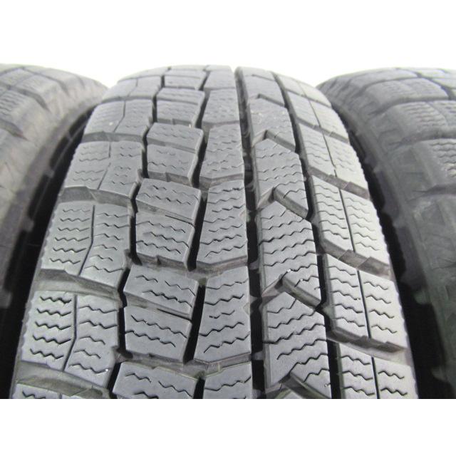 155/65R14 75Q スタッドレスタイヤ DUNLOP WINTERMAXX WM02 エア漏点検済 バリ溝9分 2024年製 中古4本セット Z02138_3