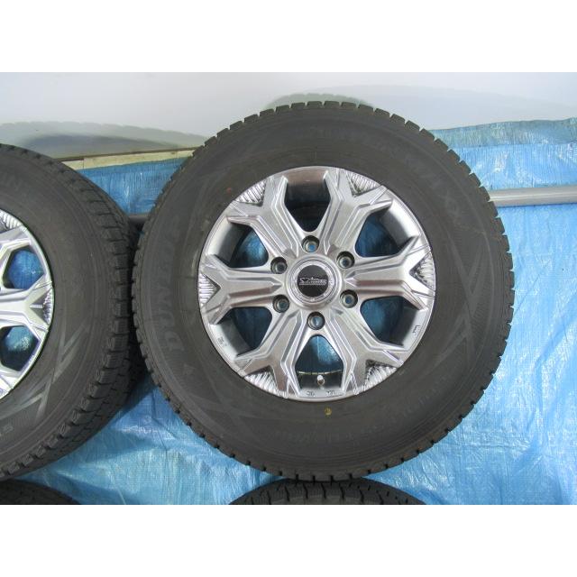 195/80R15 107/105L スタッドレス DUNLOP WILD CRUISING 15インチ 6J