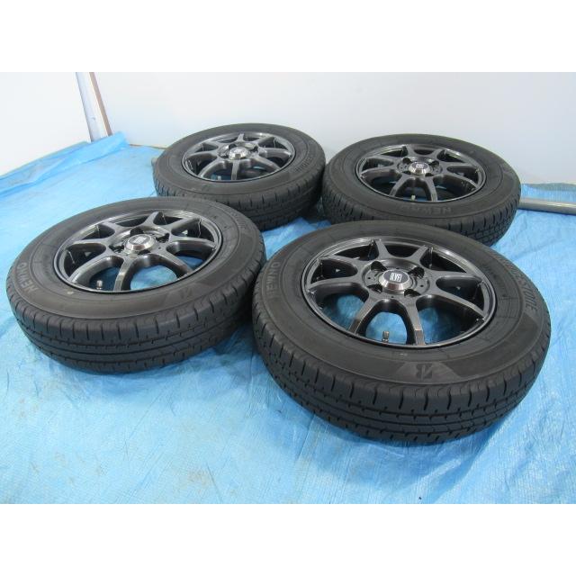 145/80R13 夏タイヤ バランス済 BRIDGESTONE TOPY 13インチ 4B 4H/100