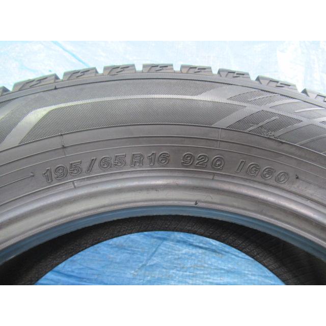 195/65R16 92Q スタッドレスタイヤ YOKOHAMA iceGUARD iG60 エア漏点検