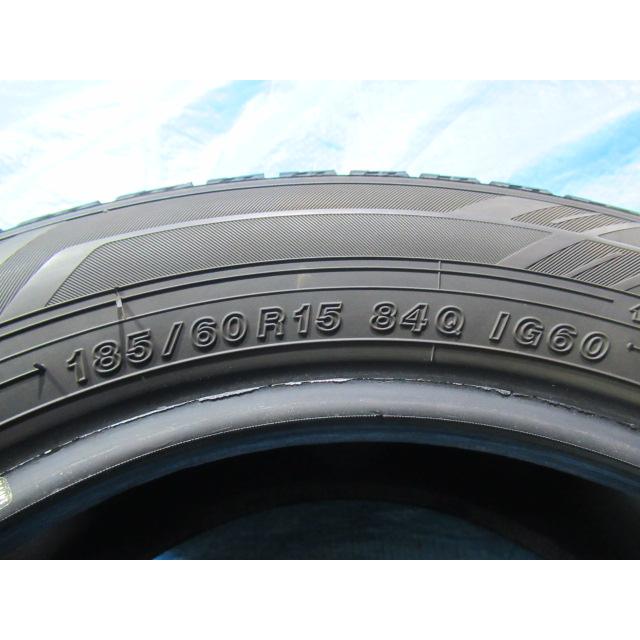 185/60R15 84Q スタッドレスタイヤ YOKOHAMA ICEGUARD iG60 エア漏点検