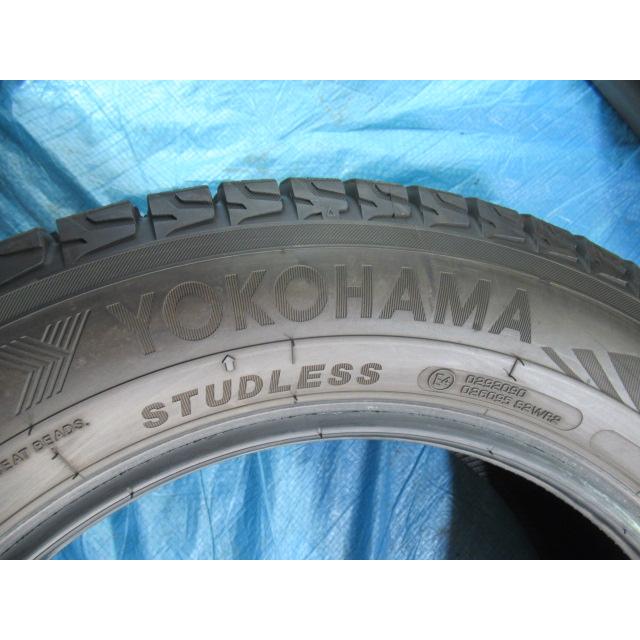 225/60R17 99Q スタッドレスタイヤ YOKOHAMA iceGUARD G075 エア漏点検