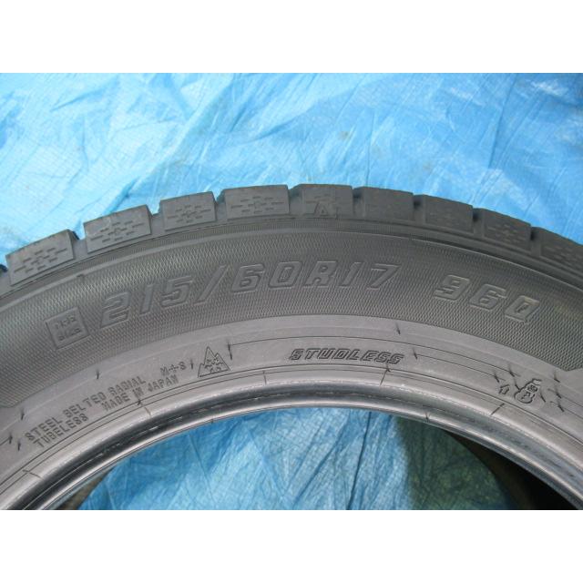 215/60R17 96Q スタッドレスタイヤ GOODYEAR ICENAVI 7 エア漏点検済