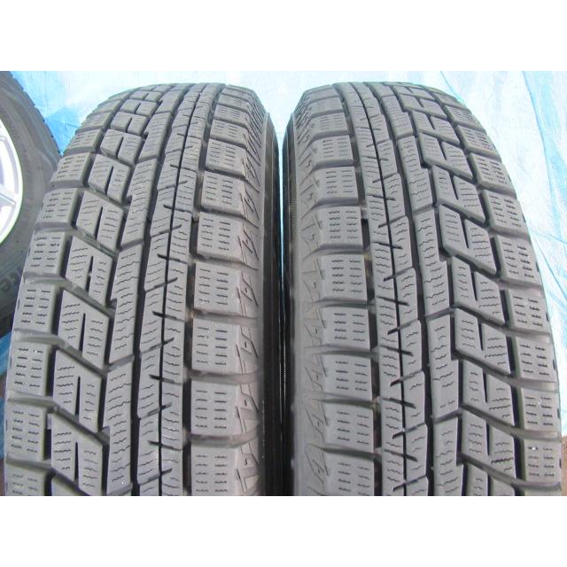 145/80R13 スタッドレスタイヤ バランス済 YOKOHAMA weds 13インチ 4B