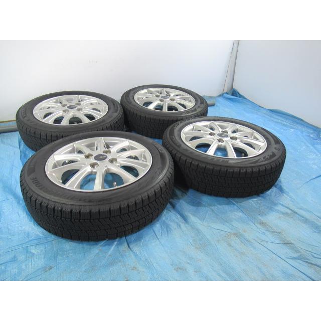 155/65R14 スタッドレス BRIDGESTONE バランス済 PREO 14インチ 4.5J