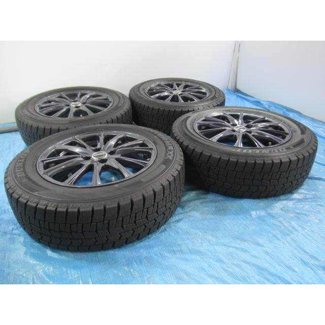 195/65R16 スタッドレスタイヤ DUNLOP WAREN 16インチ 6J 4H/100 ET45