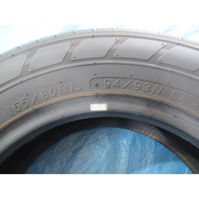 165/80R13 94/93NLT 8PR 夏タイヤ YOKOHAMA BluEarth-VAN RY55 バリ溝8