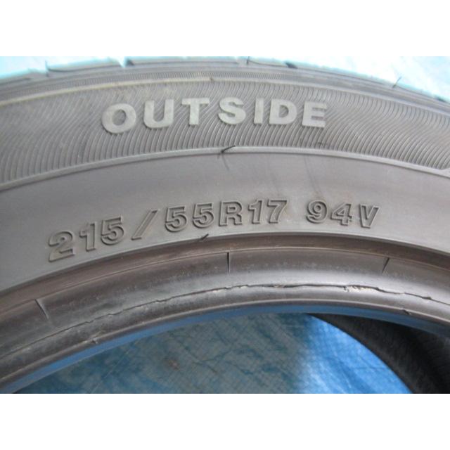 215/55R17 94V 夏タイヤ GOODYEAR EAGLE LS EXE バリ溝9分山 2023年製