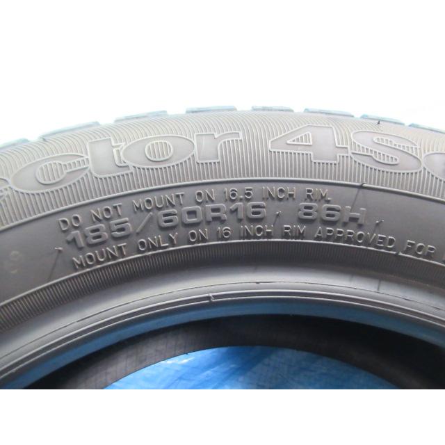 185/60R16 86H オールシーズンタイヤ GOODYEAR vector4 Seasons バリ溝