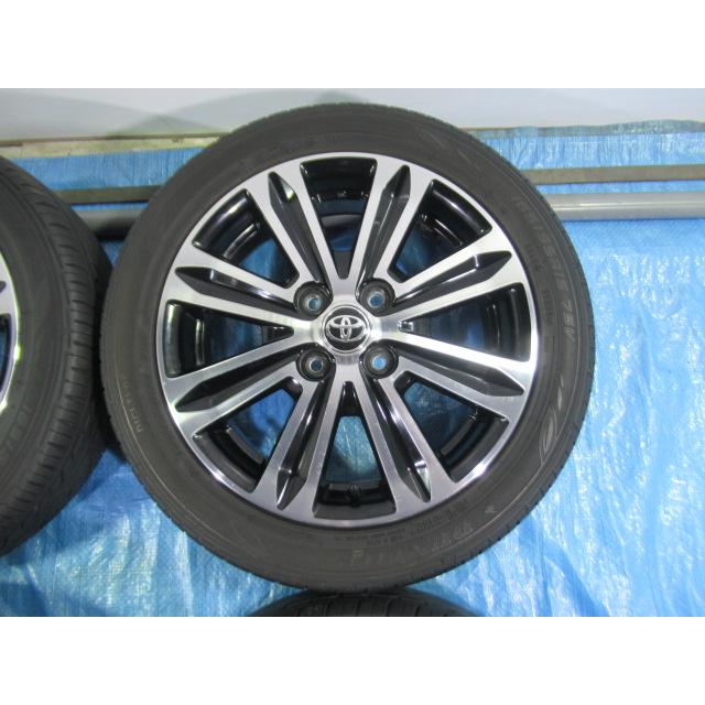 ダイハツ純正 15インチ アルミホイール 165/55R15 タイヤ① 165/55R15 夏タイヤ DUNLOP バランス済 トヨタ ダイハツ純正 15インチ