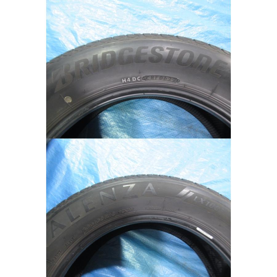 235/60R18 103H 夏タイヤ BRIDGESTONE ALENZA LX100 エア漏点検済 バリ