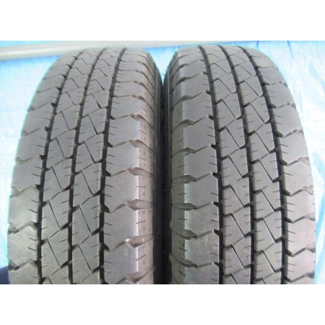 145R12 6PR LT 夏タイヤ GOODYEAR バランス済 スバル純正鉄 マッド
