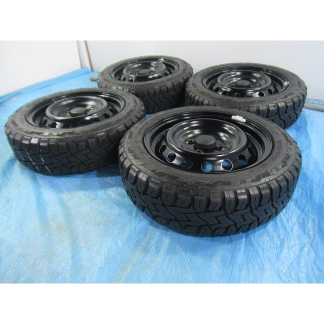 155/65R14 バランス済 TOYO OPENCOUNTRY R/T 鉄ホイール 14インチ 5J