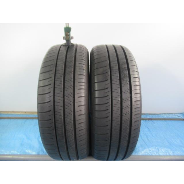 215/60R17 96H 夏タイヤ DUNLOP ENASAVE RV505 バリ溝9分山 2024年製