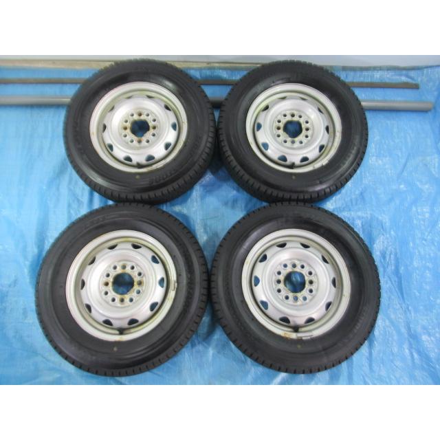 145/80R12 80/78N LT 6PR スタッドレス バランス済 社外マルチ鉄 12