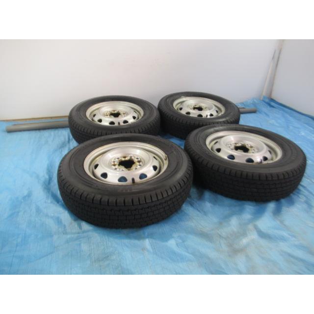 145/80R12 80/78N LT 6PR スタッドレス バランス済 社外マルチ鉄 12
