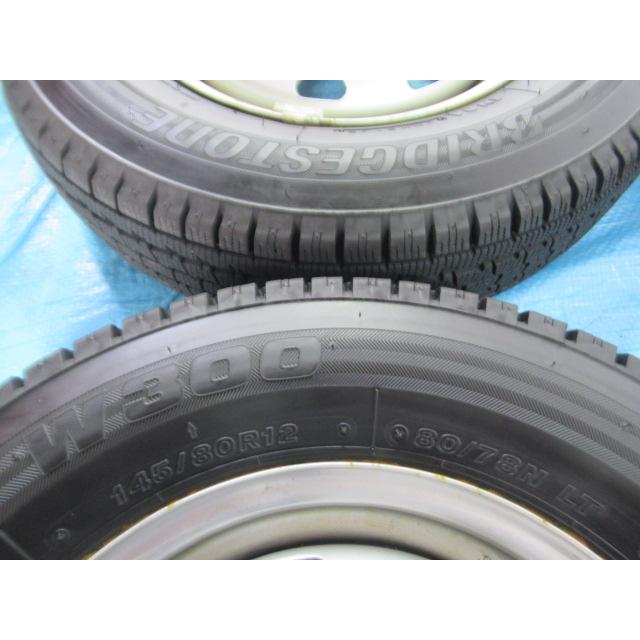 145/80R12 80/78N LT 6PR スタッドレス バランス済 社外マルチ鉄 12