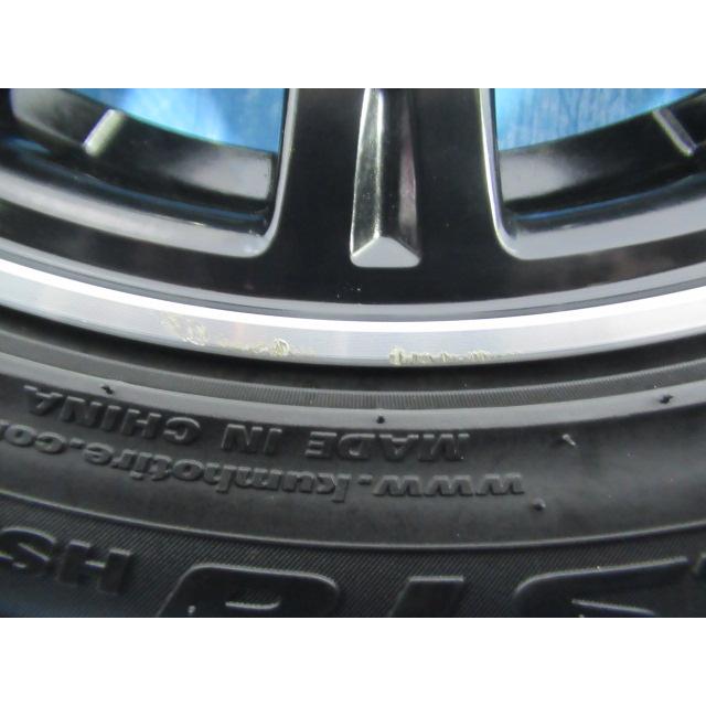 165/55R15 夏タイヤ KUMHO バランス済 ホンダ純正 15インチ 4.5J 4H