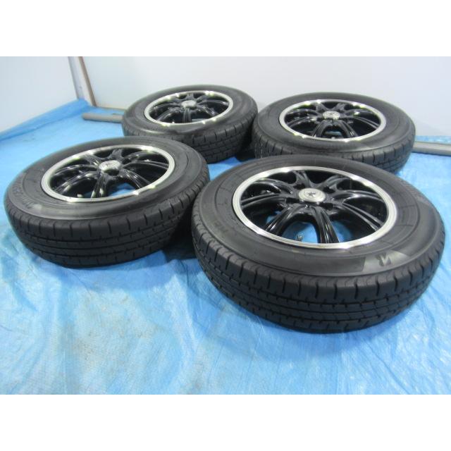 145/80R13 夏タイヤ バランス済 BRIDGESTONE BROOK 13インチ 4B 4H/100