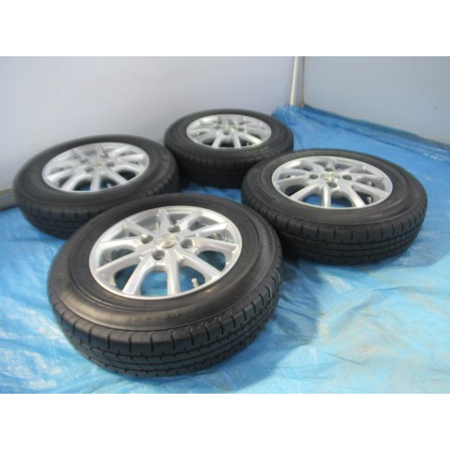 145/80R13 夏タイヤ バランス済 BRIDGESTONE MANARAY 13インチ 4B 4H