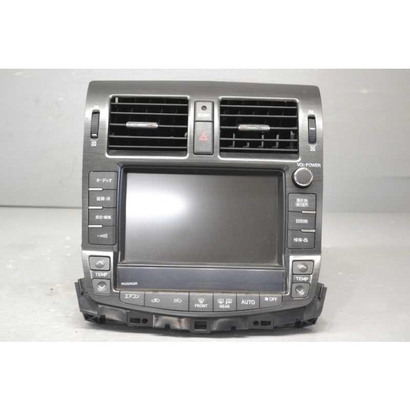 GRS200クラウン　アスリート　純正ナビ クラウン アスリート 前期(GRS200) 純正 動作保証 マルチナビモニター