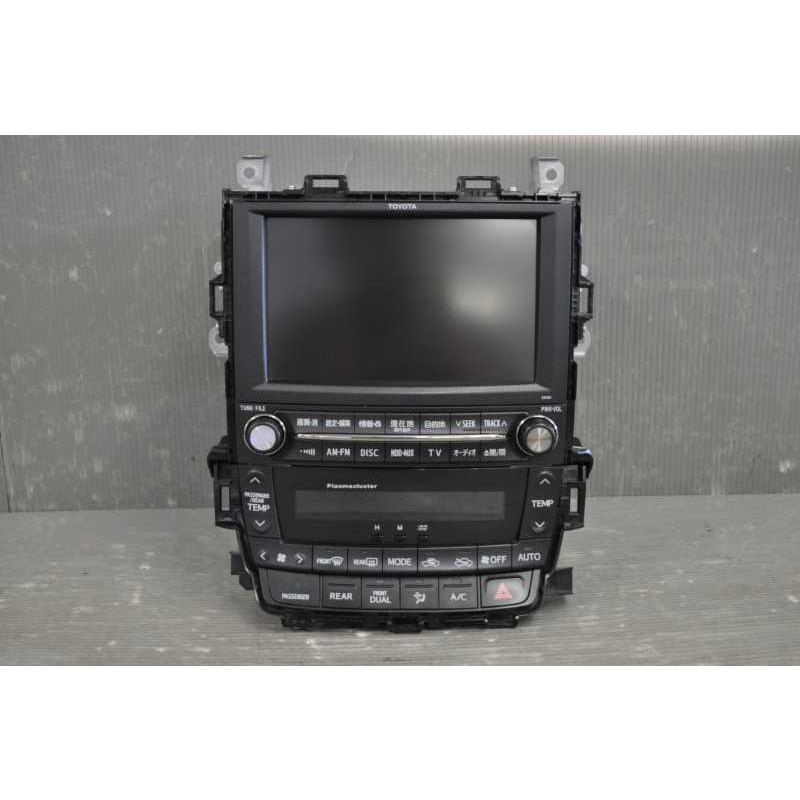 トヨタ TOYOTA ヴェルファイア ANH20W カーナビ マルチナビ ヴェルファイア 24V 前期 (ANH25W ANH20W) H.22 トヨタ純正 HDDナビ