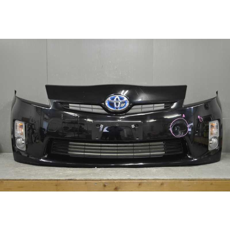 30 プリウス S 前期 (ZVW30) 純正 フロントバンパー フォグランプ 付 F 