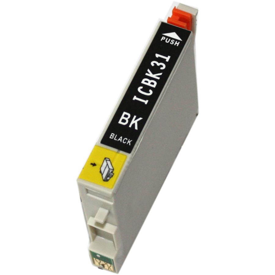 カラリオ エプソン インク 激安 ICBK31 ブラック 単品 EPSON IC31 互換 