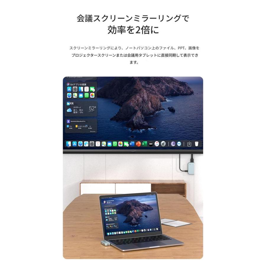 【新品未開封】 モニター投影 ワイヤレスHDMI type-C送受信機 ミラーリング ワイヤレスhdmi Type-C 無線送受信機セット 2026年最新版