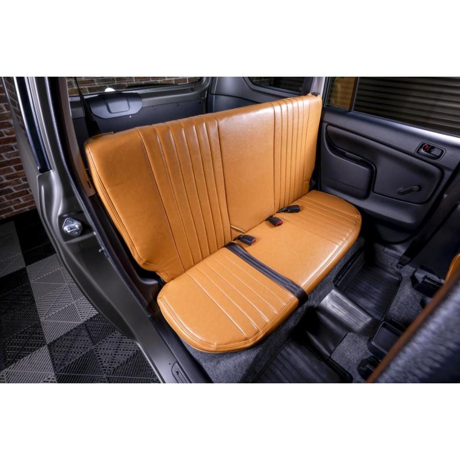 車、シートカバー WANGAN357 シートカバー 一台分 キャメル プロボックス サクシード