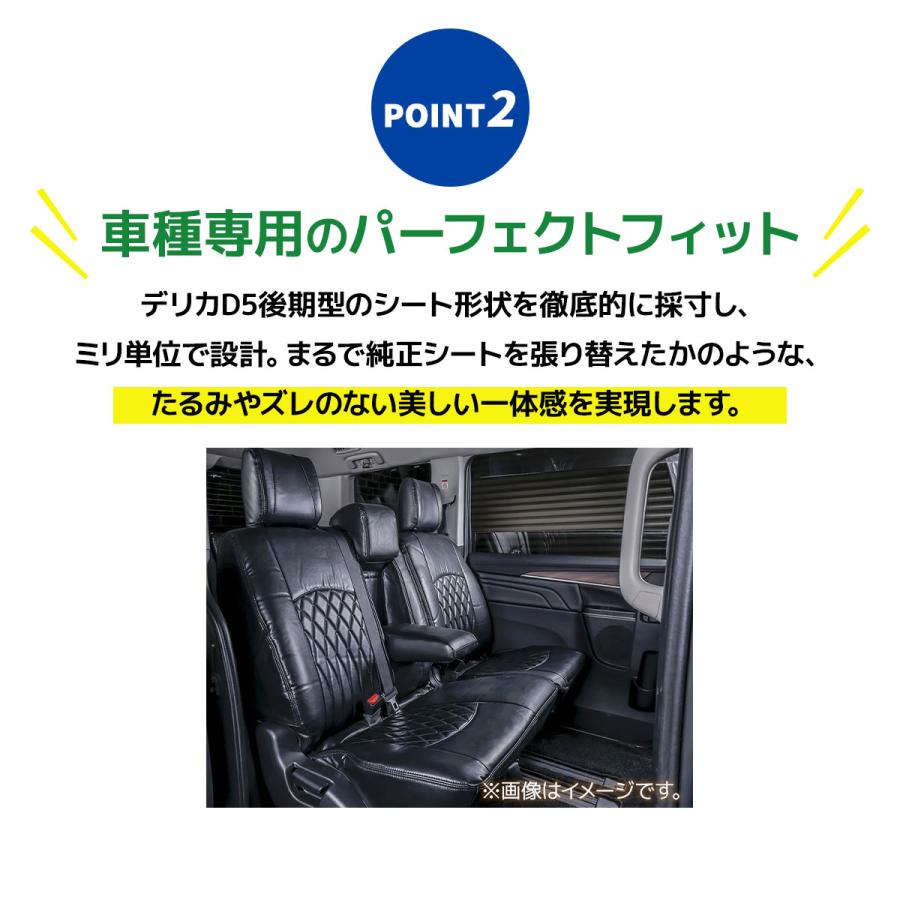 WANGAN357 CV1W CV2W CV4W CV5W デリカD5 後期 8人乗り 運転席パワー 