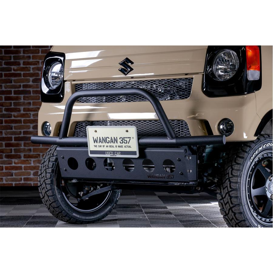 WANGAN357 フロントグリルガード タイプ2 グリルバー typeII DA17V