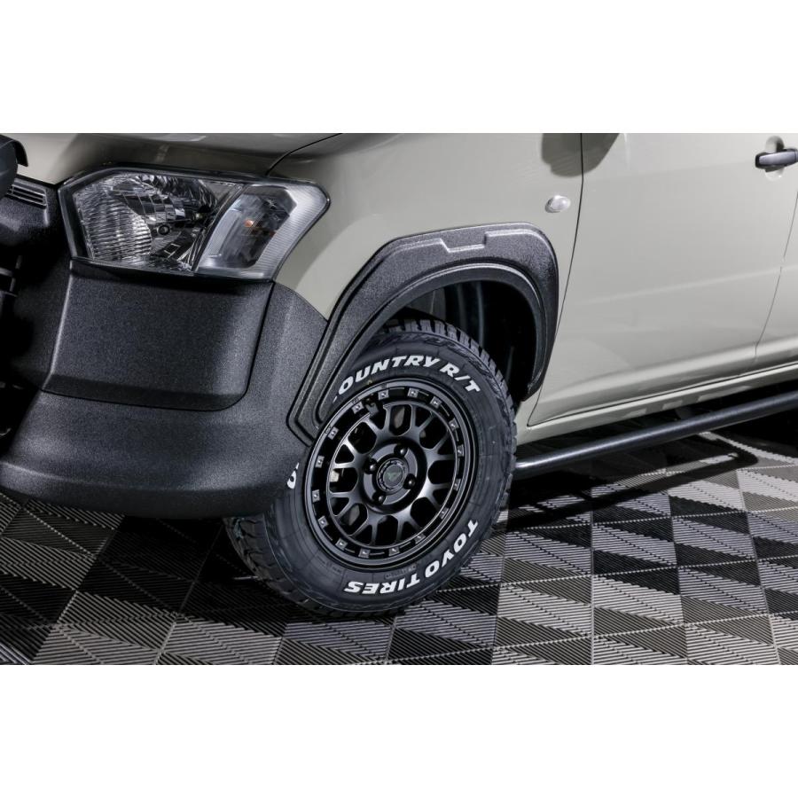 160系プロボックス/サクシード 9mmオーバーフェンダーキットABS製シボ