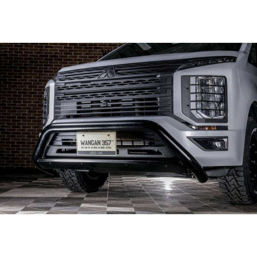 フロントガードバー CV1W デリカD5 後期 WANGAN357 グリルガード 塗装品 |  | 07