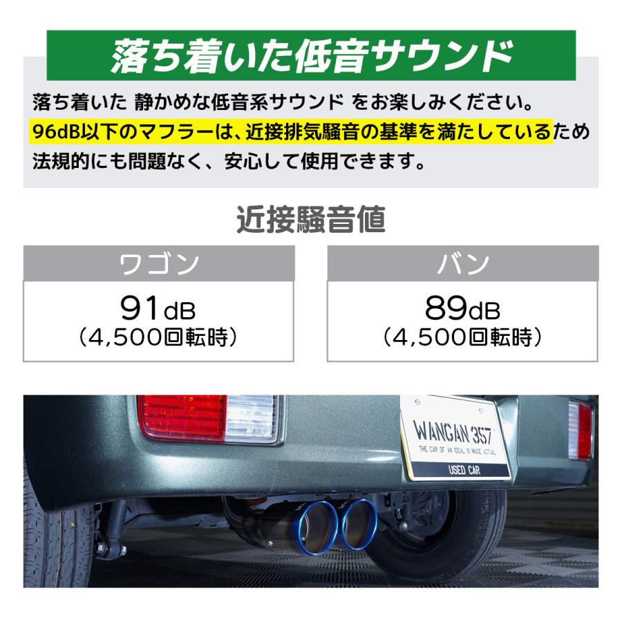 da17用社外 マフラー リアピース 出口スクエア２本出しチタンカラー エブリィda17用社外 マフラー リアピース 出口スクエア2本出しチタン