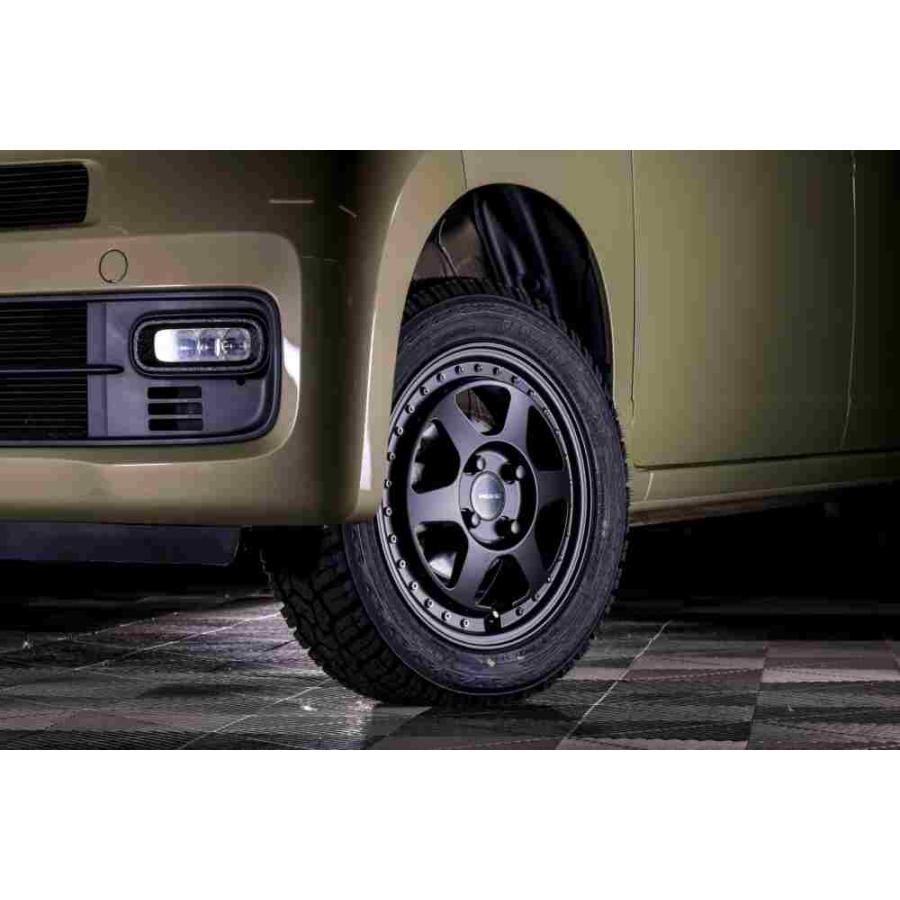 自動車タイヤ　14インチ　4穴　4本セット　直接引渡し [ 三重郡 菰野町 ] WANGAN357 TR0006 14インチ 4.5J +45 4穴 4H PCD100 ハブ67.1mm