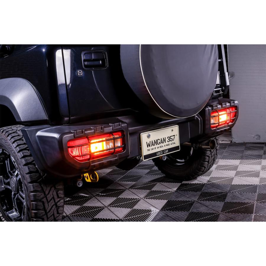 WANGAN357 JB74W ジムニー シエラ テールライトガードバー