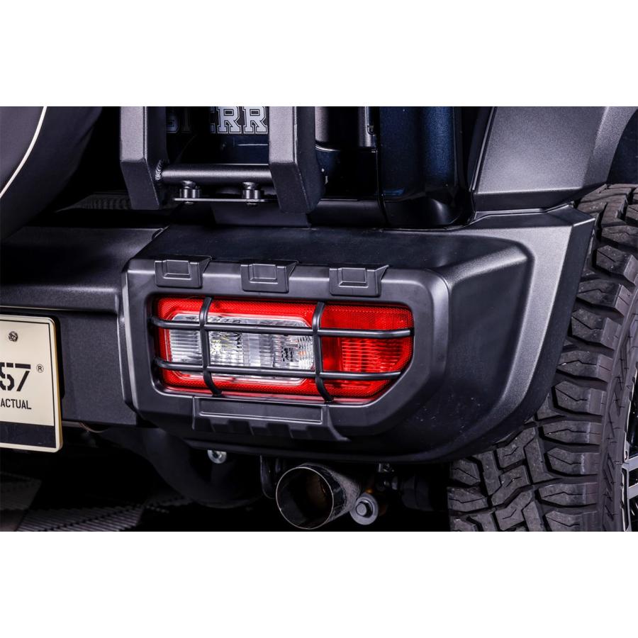 WANGAN357 JB74W ジムニー シエラ テールライトガードバー