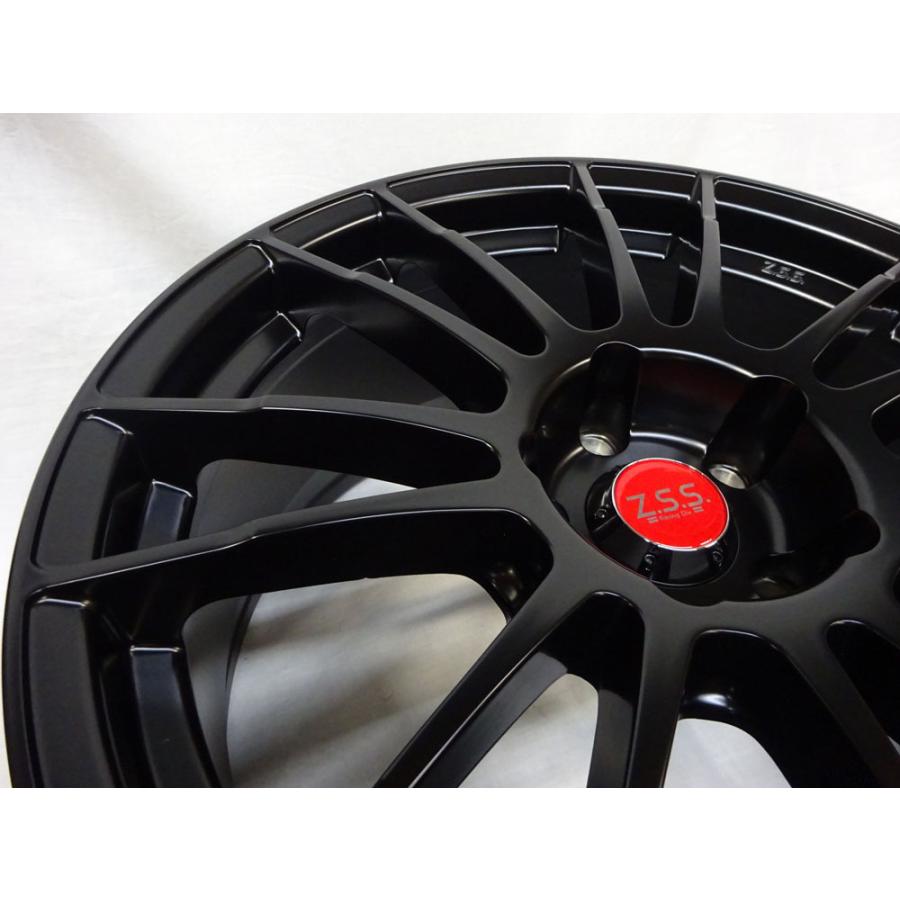 ☆Z.S.S. Winning-DG7 18インチ 8.5J +35 4本セット ブラック PCD114.3 