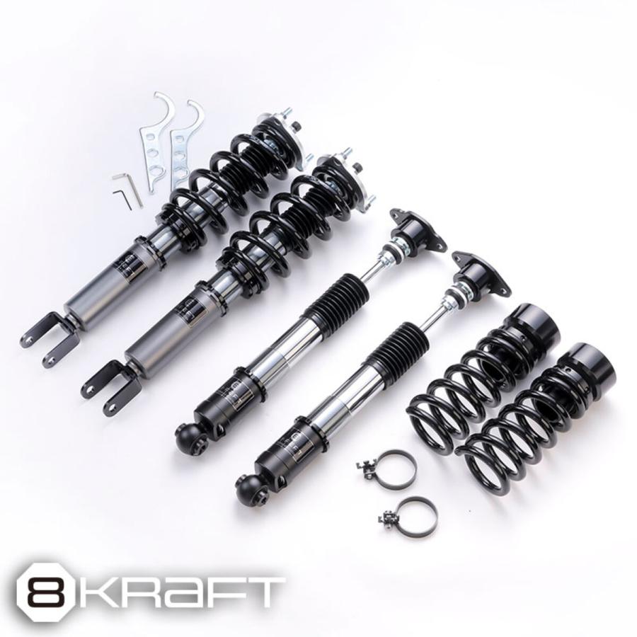 ベンツ C クラス セダン W205 8KRAFT 全長調整 フルタップ 車高調 24段