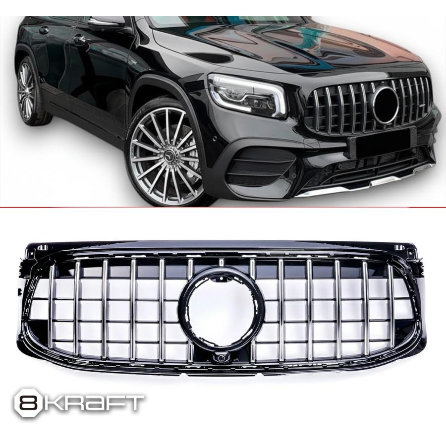 8KRAFT パナメリカーナグリル クローム GT GRILLE メルセデス・ベンツ