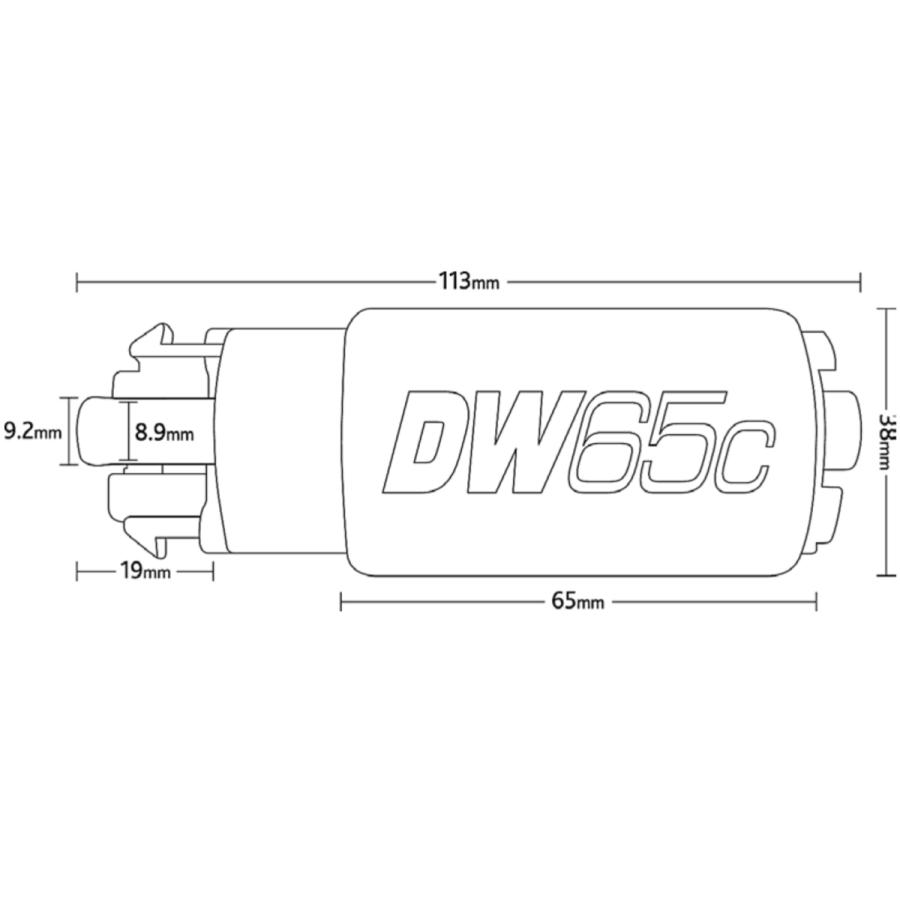 おしゃれ Deatschwerks 燃料ポンプ 340lph 汎用キット ユニバーサル