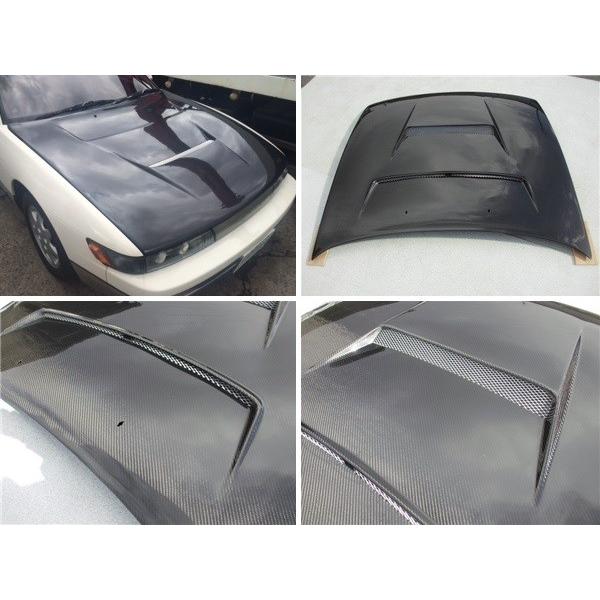 シルビアS13 ボンネット S13シルビアのボンネットFRP製｜パーツランド