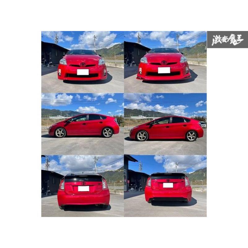 ZVW30 30 プリウス 前期 ハーフ エアロ スポイラー フロント サイド