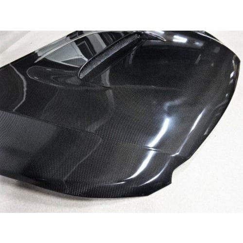 JC製 BM BR レガシィ ワゴン B4 NA用 綾織り カーボン ボンネット