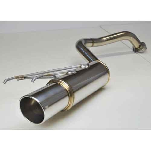 □ロッソモデロ マフラー フィットRS 前期 GE8 RS 1.5L 2WD L15A