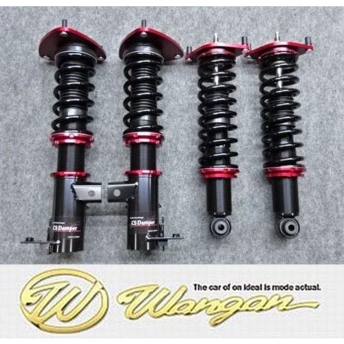 湾岸 Wangan Cs Damper 車高調 Zc6 Brz 全長調整 フルタップ 減衰15段調整 フロント倒立式 フロント6k リア4k Zn6 86 Cs 激安魔王 通販 Yahoo ショッピング