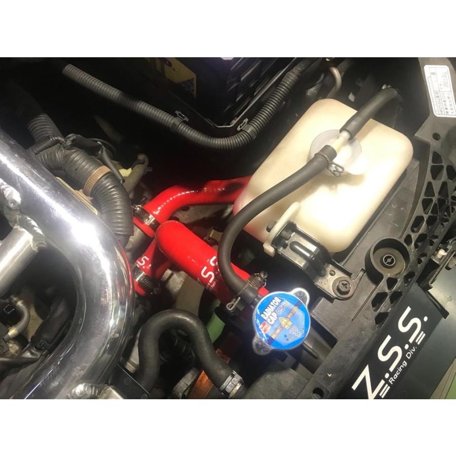 ラジエーター　コペンL880K AT用　KOYORAD ホース、サーモ付 ラジエーターコペンL880K AT用KOYORAD ホース、サーモ付